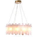 Alabaster Modern Chandelier Pizzorni