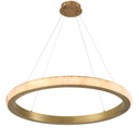 Alabaster Ring Chandelier Cabildo