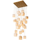 Alabaster Blocks Chandelier Duboce