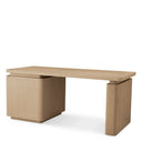 Oak Contemporary Desk Modesto