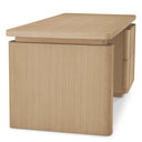 Oak Contemporary Desk Modesto