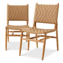 Outdoor Dining Chairs (2) Laroc