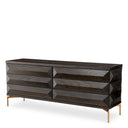 Brown Oak Drawer Dresser Denver