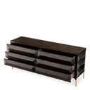 Brown Oak Drawer Dresser Denver