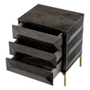 Oak Veneer Nightstand Denver
