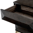 Oak Veneer Nightstand Denver