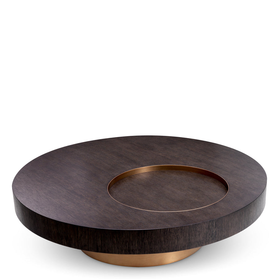 Round Oak Coffee Table Otus