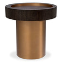 Contemporary Round Side Table Otus