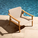 Wood Outdoor Lounge Chair Honolulu
