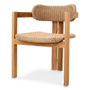 Wooden Outdoor Dining Chair Donato