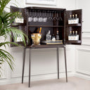Woven Oak Wine Cabinet Nilsson