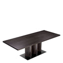 Brown Oak Dining Table Julius