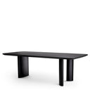 Black Rectangular Dining Table Harmonie