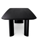 Black Rectangular Dining Table Harmonie