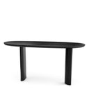 Oak Oval Console Table Lindner