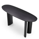 Oak Oval Console Table Lindner