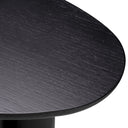 Oak Oval Console Table Lindner