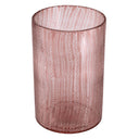 Pink Glass Hurricane Spencer