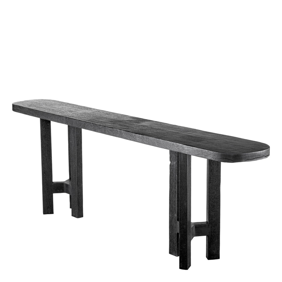 Black Meranti Console Table Libertine