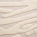 Hand-Tufted Cream Wool Carpet Zenon
