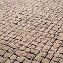 Black Patterned Wool Carpet Nirvana