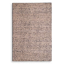 Black Patterned Wool Carpet Nirvana