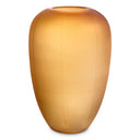 Amber Glass Bouquet Vase Zenna