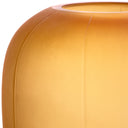 Amber Glass Bouquet Vase Zenna