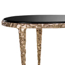 Textured Brass Nesting Side Tables (2) Livana