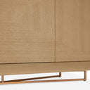 Oak Veneer Modern Sideboard Sonesta