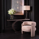 Oak Ring Console Table Odis