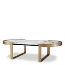 Oval Marble Coffee Table Fabio