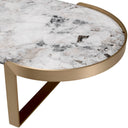 Oval Marble Coffee Table Fabio