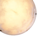 Round Alabaster Hanging Lamp Novara