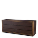 Brown Oak Dresser L Camelot