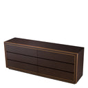 Brown Oak Dresser L Camelot