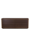 Brown Oak Dresser L Camelot