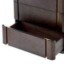 Mocha Oak Dresser Tall Modesto
