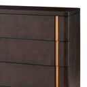 Mocha Oak Dresser L Modesto