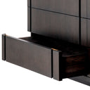 Mocha Oak Dresser L Modesto