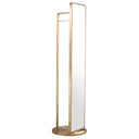 Rotating Floor Mirror with Coatrack Novo