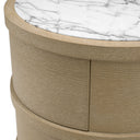 Washed Oak Nightstand Cabana