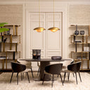 Oval Ceramic Dining Table Volterra