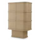 Oak Mirrored Bar Cabinet Cabana