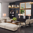 Gold Modern Side Table Kayan