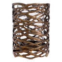 Vintage Brass Hurricane Lanai