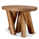 Oval Oak Side Table Bayshore