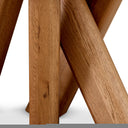 Oval Oak Side Table Bayshore