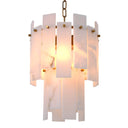 Alabaster Sheet Chandelier Acevedo