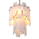 Alabaster Sheet Chandelier Acevedo